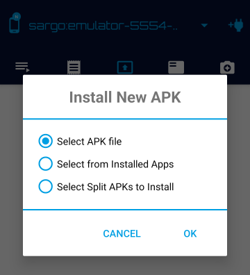 apk install options