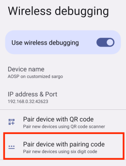 target pair