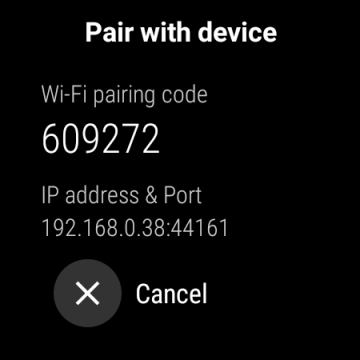 Pair new device code port ip